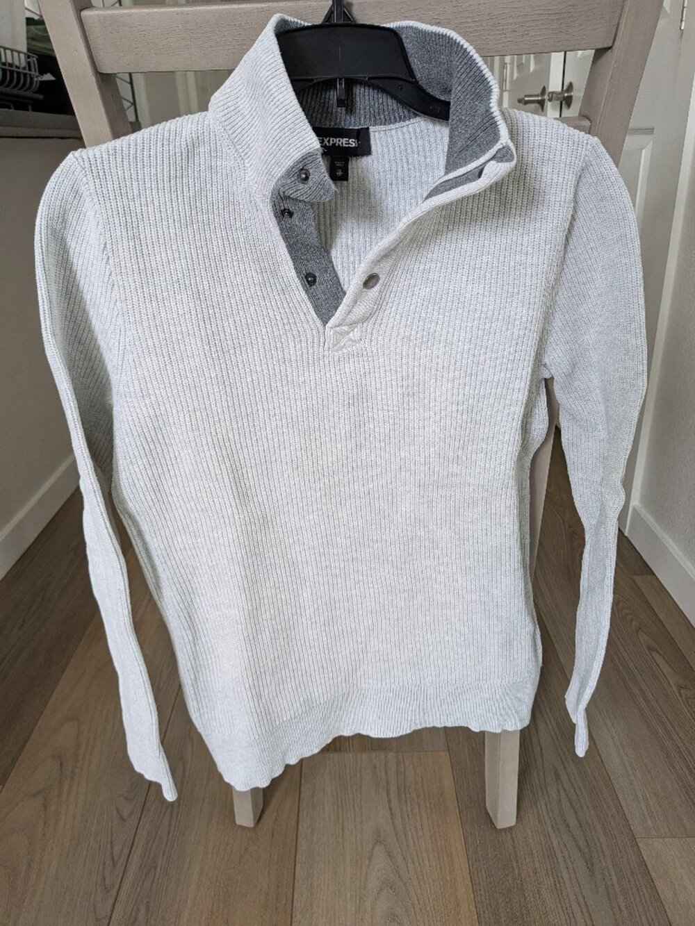Men's Gray Express Sweater